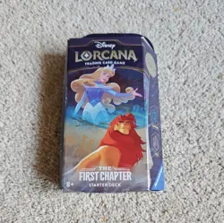 Ravensburger Disney Lorcana: The First Chapter TCG Starter Deck Sapphire & Steel - Image 1