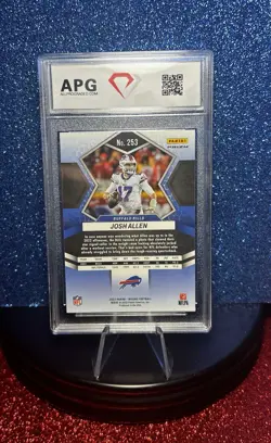 Josh Allen 2022 Mosaic Red #253 APG Buffalo Bills 💎 MT 10 - Image 4