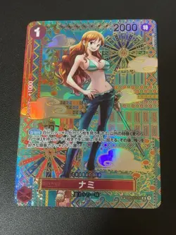 One Piece Nami SP Alt Art OP01-016 Awakening of the New Era Japanese Card 2023 - Image 1