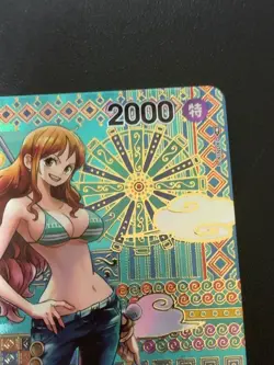 One Piece Nami SP Alt Art OP01-016 Awakening of the New Era Japanese Card 2023 - Image 3