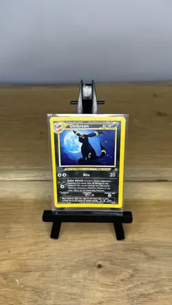 Pokemon Umbreon Neo Discovery Holo Card 13/75 Unlimited - LP Moonbrion - Image 1