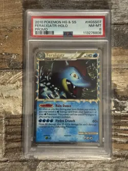 Feraligatr HGSS07 HG & SS Black Star Promo PSA 8 English Pokemon Card 2010 - Image 1