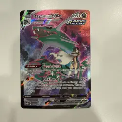 Rayquaza VMAX TG20 NM-M Pokemon Card Silver Tempest - Image 1