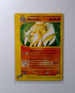 Pokemon Card - Ninetales Expedition 57/165 Rare Non-Holo - Image 1