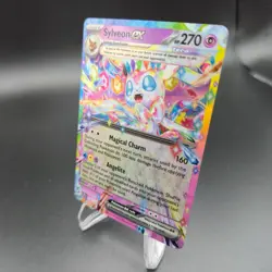 Sylveon EX 086/191 Pokemon Card - Sv08: Surging Sparks - NM - Image 2