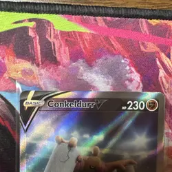 Pokemon Go Conkeldurr v Alternate Full Art Holo Rare Card PTCG 074/078 - Image 3