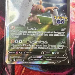 Pokemon Go Conkeldurr v Alternate Full Art Holo Rare Card PTCG 074/078 - Image 4