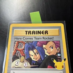 Here Comes Team Rocket 15/82 Pokemon Trainer Holo Card - Image 2
