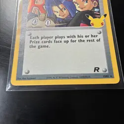 Here Comes Team Rocket 15/82 Pokemon Trainer Holo Card - Image 3