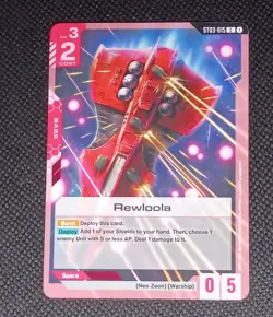 Rewloola - ST03-015 C Gundam Card Game - Near Mint/Mint - Image 1