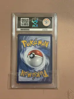 Pokemon Pikachu Card with Grey Felt Hat SVP 085, Van Gogh Museum Promo Ace 10 - Image 2
