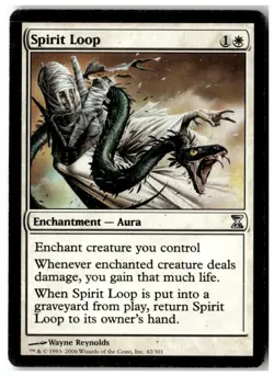 MTG Spirit Loop - Time Spiral Heavily Played English - Image 1