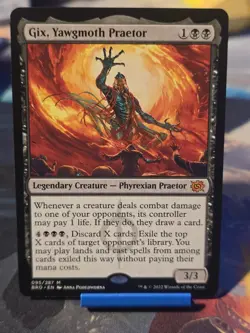 Gix, Yawgmoth Praetor The Brothers' War Regular - Image 1