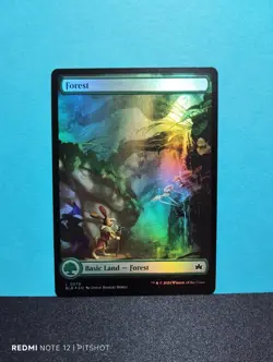 FOIL FULLART Forest / Wald - MTG Magic - Image 1