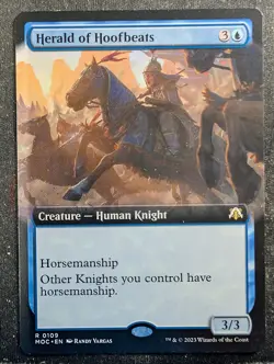 Herald of Hoofbeats - Extended - March of the Machine Commander (MTG) - Image 1