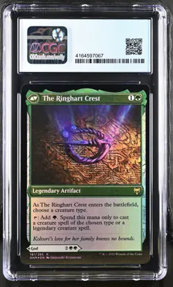 KOLVORI, GOD OF KINSHIP Kaldheim Foil Rare CGC 9 MTG EDH [Nostalgium] - Image 2