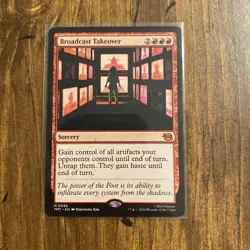 Mtg. Broadcast Takeover. Teenage Mutant Ninja Turtles. - Image 1