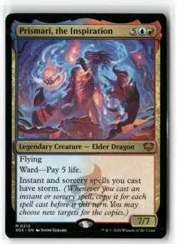 Prismari, The Inspiration Secrets of Strixhaven MTG Magic NM Regular - Image 1