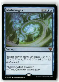 Mathemagics Secrets of Strixhaven MTG Magic NM Regular - Image 1