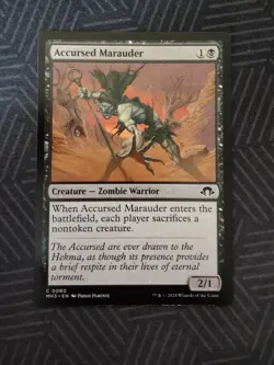 mtg accursed marauder modern horizons 3 - Image 1