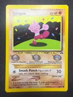 Tyrogue 66/75 | Neo Discovery | Pokemon Card | NM - Image 1