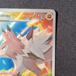 Pokemon TCG- Lycanroc - 166/159 - SV09: Journey Together (JTG) Illustration Rare - Image 4