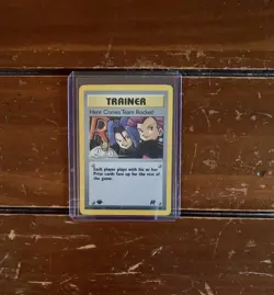 🔥1st Edition HOLO Here Comes Team Rocket! 15/82 Team Rocket🔥 - Image 3