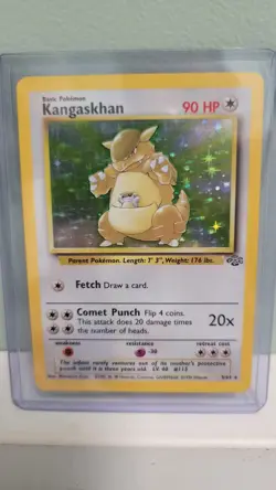 Kangaskhan 5/102 Pokemon TCG Jungle Edition Holo Rare Unlimted LP - Image 1