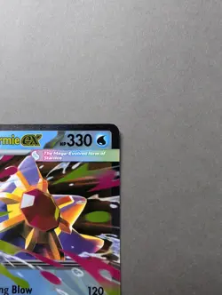 Pokemon TCG Mega Starmie Ex Double Holo Rare Perfect Order English - Image 3