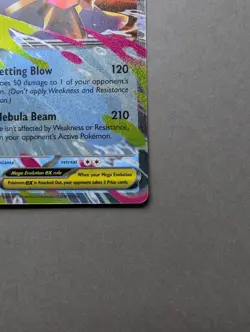 Pokemon TCG Mega Starmie Ex Double Holo Rare Perfect Order English - Image 4