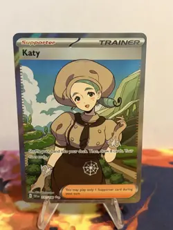 Pokemon TCG Katy 237/198 Ultra Rare Scarlet & Violet Holo Near Mint - Image 2