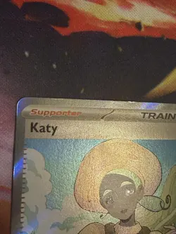 Pokemon TCG Katy 237/198 Ultra Rare Scarlet & Violet Holo Near Mint - Image 3