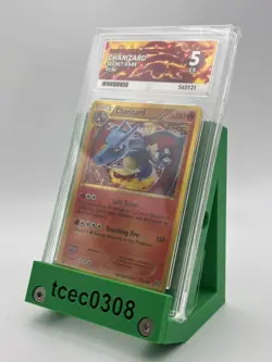 Charizard 136/135 - Plasma Storm Secret Rare Black & White Ace Graded 5 Pokemon - Image 3