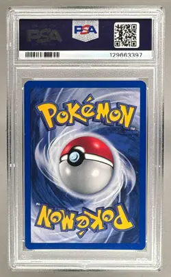 2000 Pokemon Gym Challenge 1st Edition 3 Brock's Ninetales Holo PSA 8 129663397 - Image 2