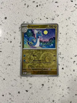 Pokemon TCG 151 Reverse Holographic Dragonair 148/165 Near Mint - Image 1