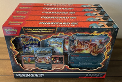Set of Five (5) Pokemon TCG Charizard ex Special Collection Boxes - Image 1