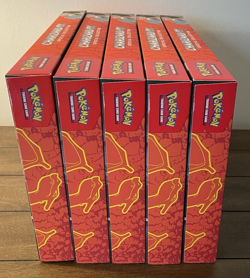 Set of Five (5) Pokemon TCG Charizard ex Special Collection Boxes - Image 2