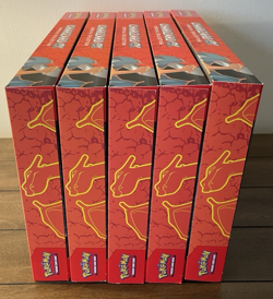 Set of Five (5) Pokemon TCG Charizard ex Special Collection Boxes - Image 4