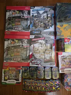 Huge Pokemon Lot 151 Ascended Heroes Charizard UPC Sealed Tin AH 25 Packs & More - Image 3
