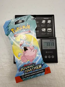VERY HEAVY 33.11g Pokemon TCG Journey Together Sleeved Booster Pack | Sealed - Image 1