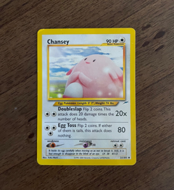 Chansey 31/105 Neo Destiny Regular Pokemon TCG LP - Image 1