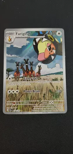 Farigiraf 228/193 Illustration Rare Full Art - Pokemon Paldea Evolved SV02 - Image 1