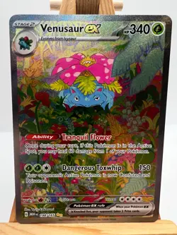 Pokemon TCG - S&V 151 - 198/165 Venusaur ex - Special Illustration Rare - NM/M - Image 1