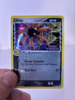 2006 Pokemon EX Holon Phantoms | Lileep | Reverse Holo | Stamped | #68/110 - Image 1