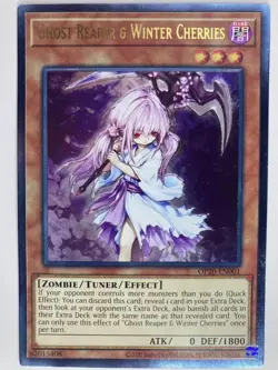 Ghost Reaper & Winter Cherries - Ultimate Rare - OP20-EN001 - Image 1
