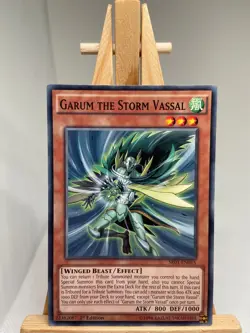 Garum The Storm Vassal - 1st Edition SR01-EN015 - NM - YuGiOh - Image 1