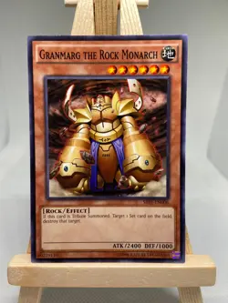 Granmarg The Rock Monarch - SR01-EN006 - NM - YuGiOh - Image 1