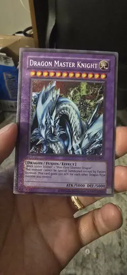 Konami Dragon Master Knight Retro Pack 2 RP02-EN097 secret rare - Image 1