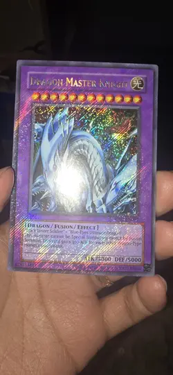 Konami Dragon Master Knight Retro Pack 2 RP02-EN097 secret rare - Image 2