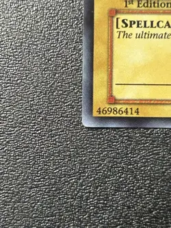 Dark Magician LOB-005 1st Edition Asian English LP - Image 4